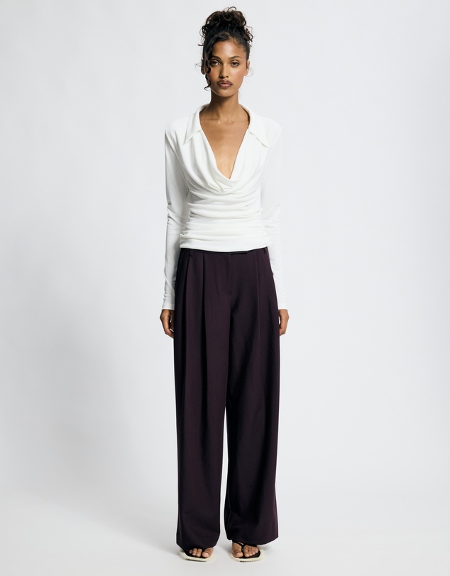 Lover - Bianca Plunge Top