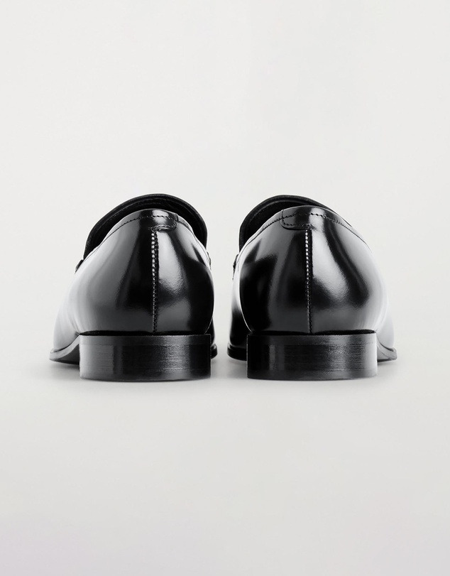 COS - Polished-Leather Loafers - Women's