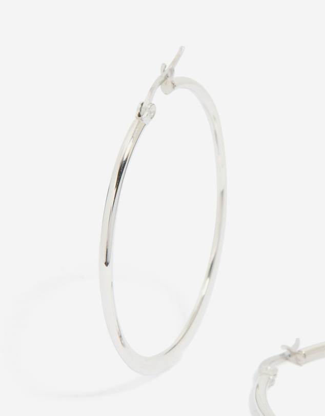 Lovisa - Waterproof Stainless Steel Thin Hoop Earrings