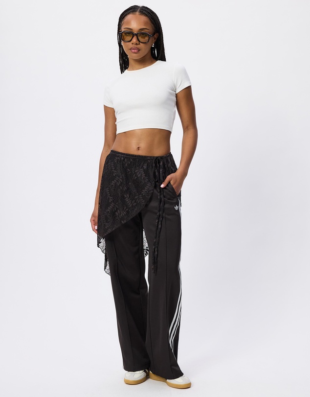 adidas Originals - 2in1 Firebird Loose Track Pants With Lace Skirt