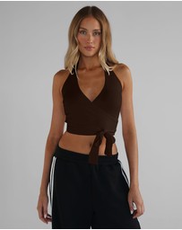 Leelo Active - Wrap Halter Top
