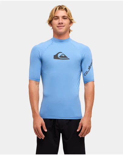 Quiksilver - Mens All Time Short Sleeve Rash Vest