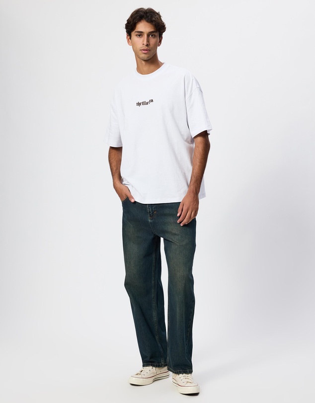Thrills - Mid Slacker Relaxed Long Denim Jeans