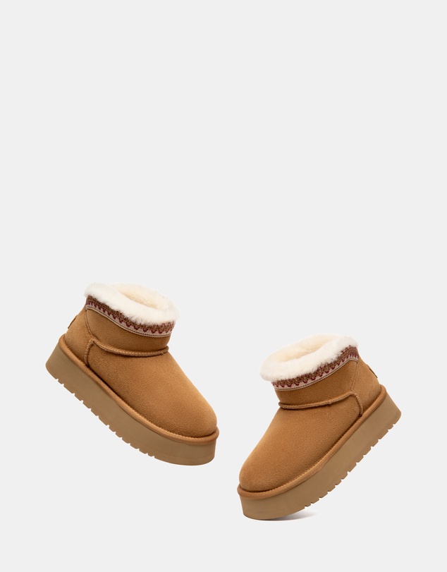 EVERAU - Australian Shepherd Ugg Liora Cow Suede Upper UGG Boots