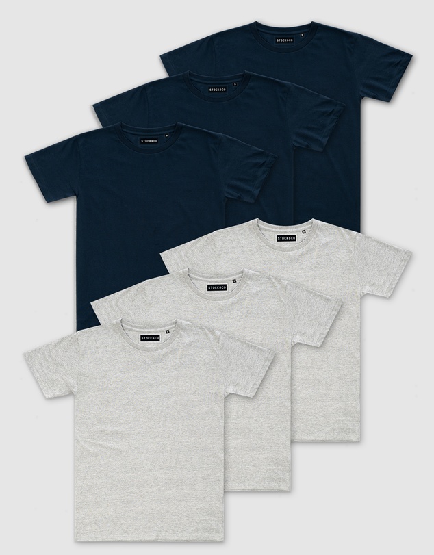 Stock & Co. - 6-Pack Stock Tee