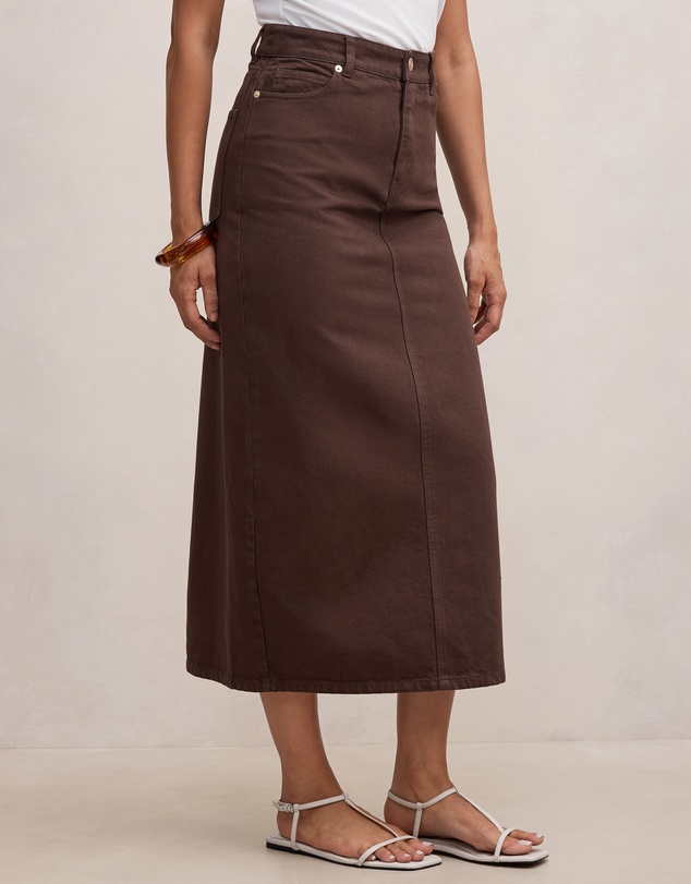 Forever New - Paloma Denim Maxi Skirt