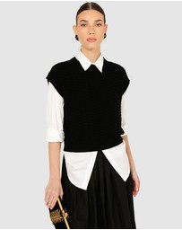 SACHA DRAKE - Bubble Knit Top