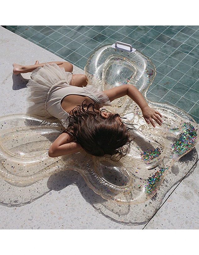 Sunnylife - Kids Lie-On Float Cotton Candy Glitter
