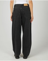 All About Eve - Hallie Barrel Leg Jean Coal