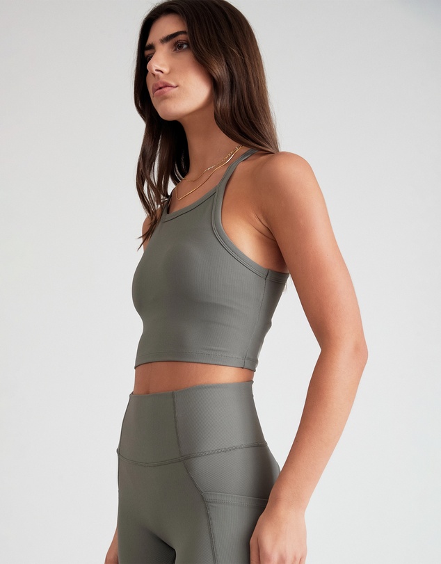 All Fenix - Eco Rib Strap Racer Crop