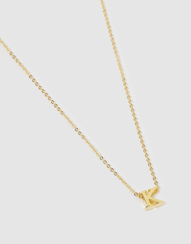 Izoa Kids - Kids Alphabet Letter K Necklace
