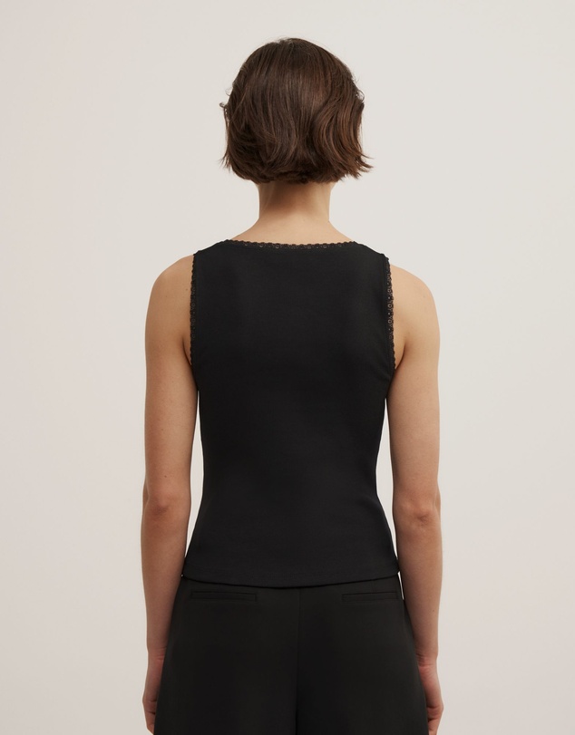 Witchery - Lace Trim Tank