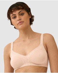 Naturana - Side Smoothing Minimiser Bra With Lace