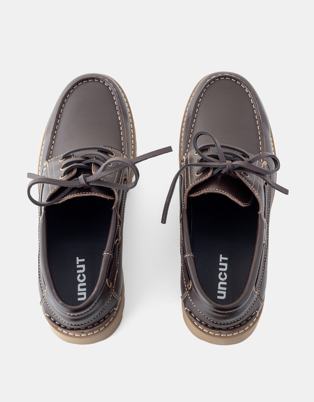 Uncut - Bermuda Leather Boat Shoes