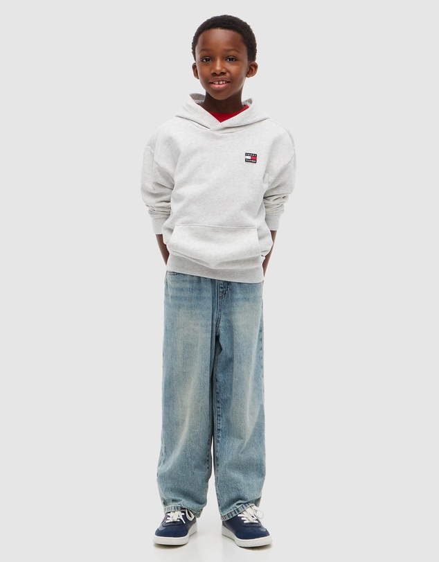 Tommy Hilfiger - Kids Unisex 3-7 Flag Logo Hoodie - Kids