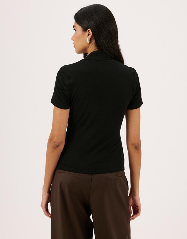 Atmos&Here - Tara Button Jersey Top