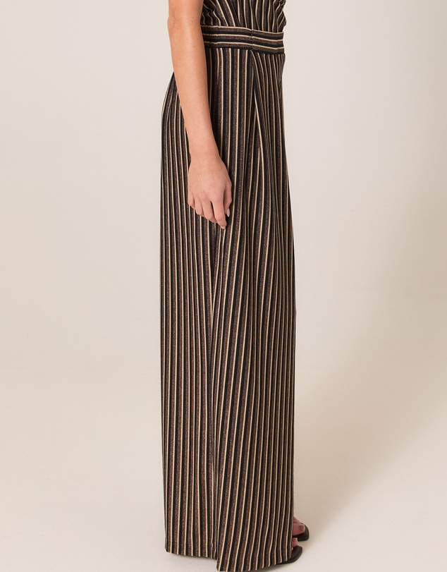 Fate + Becker - Everlyn Metallic Jersey Pant