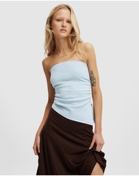 Cotton On - Asymmetric Ruched Bandeau