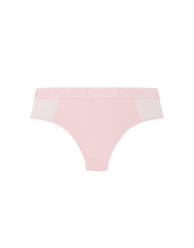 City Chic - Plus size Signature CCX Cheeky Brief - pink icing