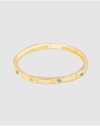 Wanderlust + Co - Keepsakes Aventurine Bangle