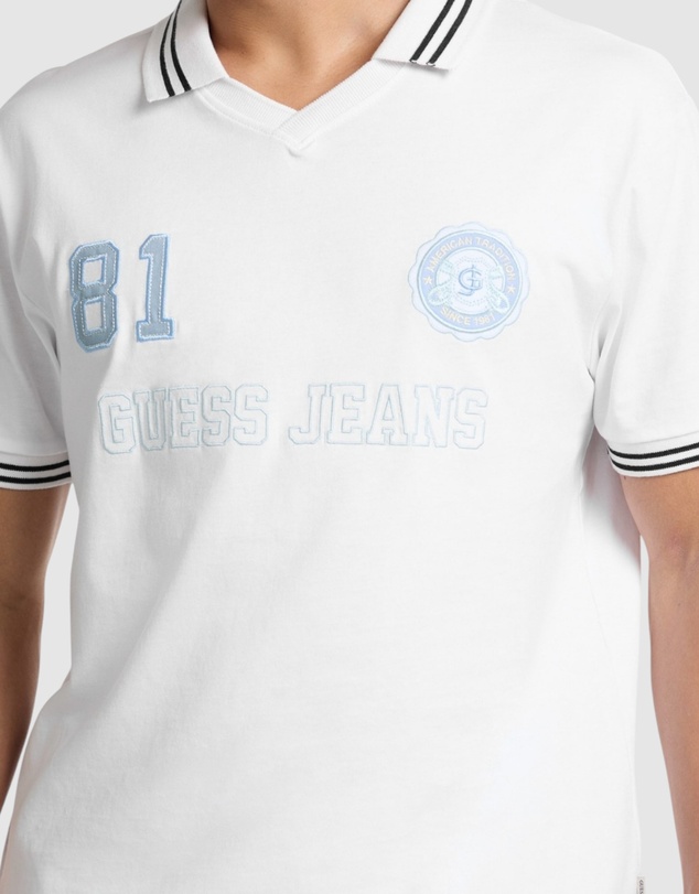 GUESS Jeans - GUESS JEANS Eco Soccer Polo T-Shirt