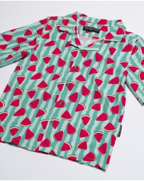 Vacancy Co - Melon Dress Shirt - Youth