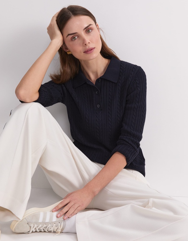 Sportscraft - Elka Baby Cable Polo