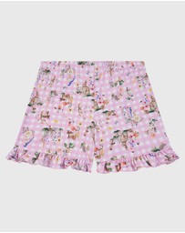 Aqua Blu Kids - Robin Blossom Lycra Boardshorts - Teens