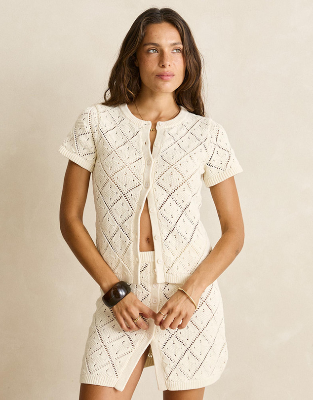 Rhythm - Jaffa Knit Mini Skirt