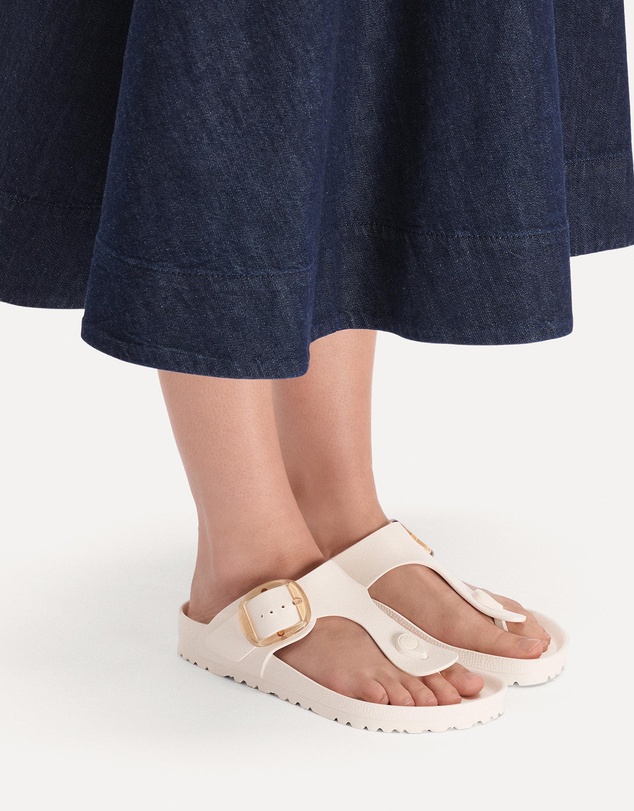 Birkenstock - Gizeh Big Buckle Eva Eggshell Regular - Women's