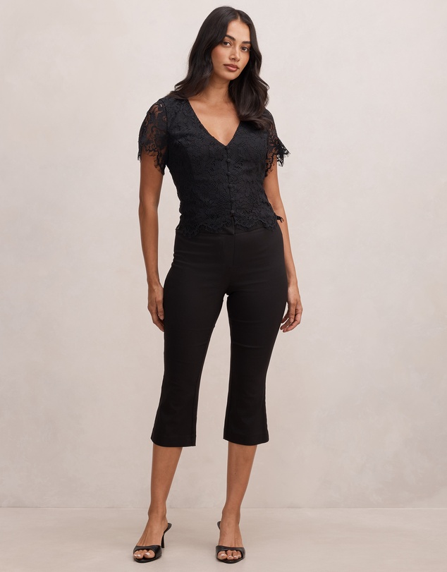 Forever New - Vienna Lace V Neck Top