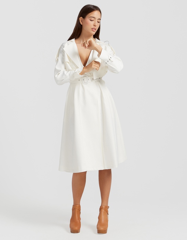Belle & Bloom - Manhattan Cropped Trench
