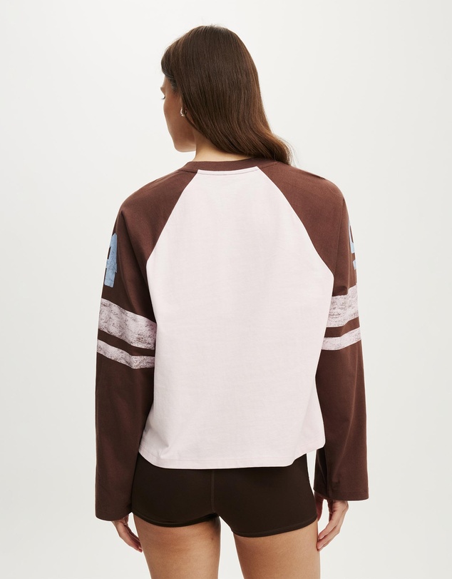 Cotton On Body Active - Active Graphic Raglan Tee