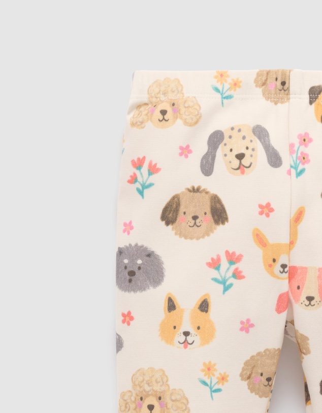Purebaby - Thick Leggings-Kids-Babies