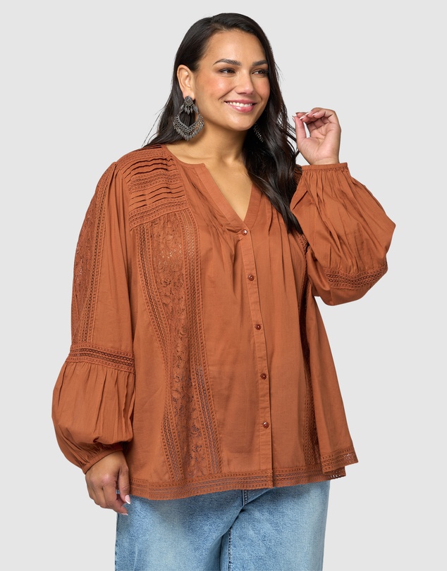 The Poetic Gypsy - Retrograde Peasant Blouse