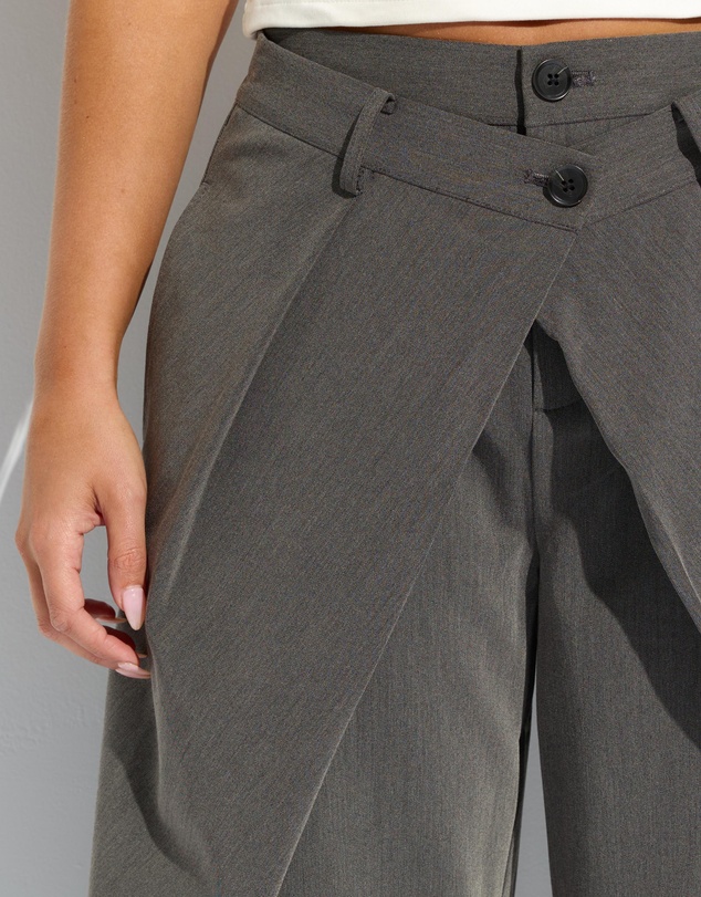 Dazie - Daria Barrel Leg Tailored Trousers