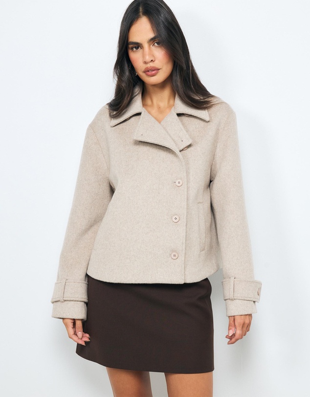 AERE - Sofia Wool Blend Jacket