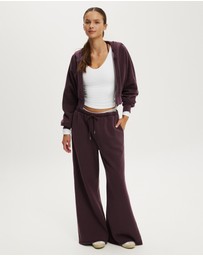 Cotton On Body Active - Active Raw Edge Zip Through Hoodie
