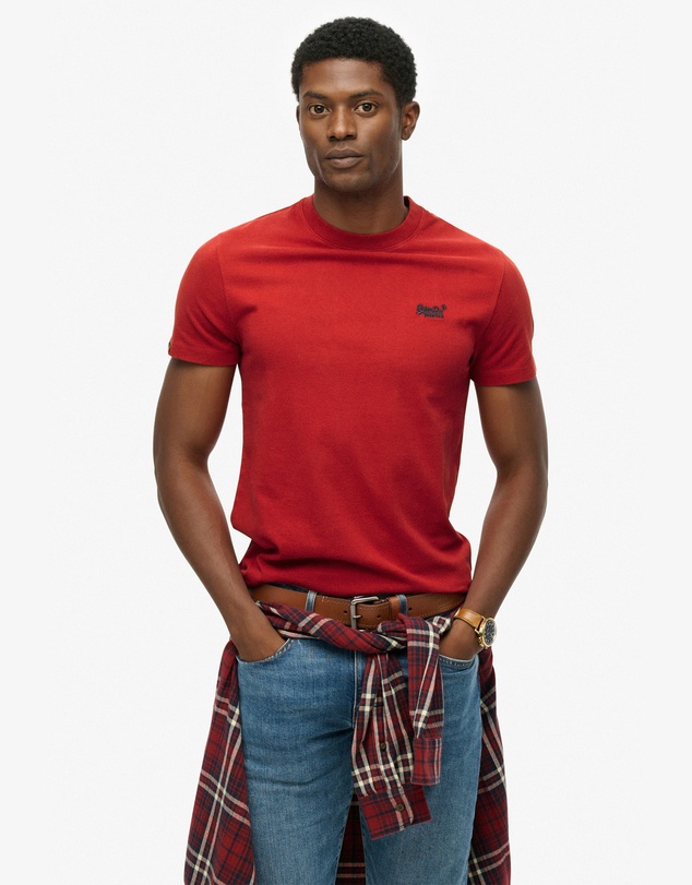 Superdry - Essential Logo Embroidered Slim Fit Tee