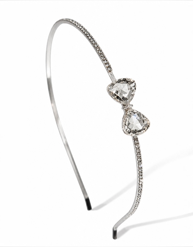 Mossée - Amélie Crystal Bow Headband