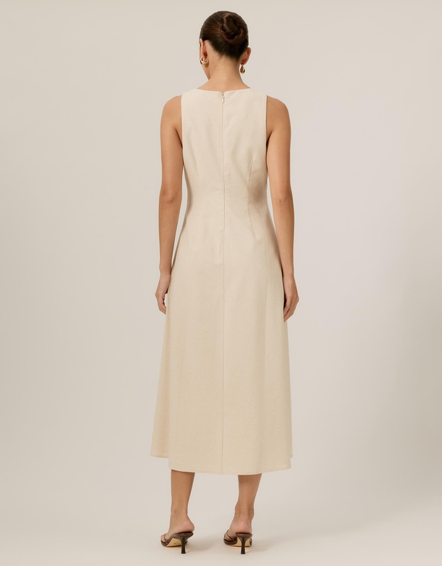 Tussah - Andy Square Neck Midi Dress