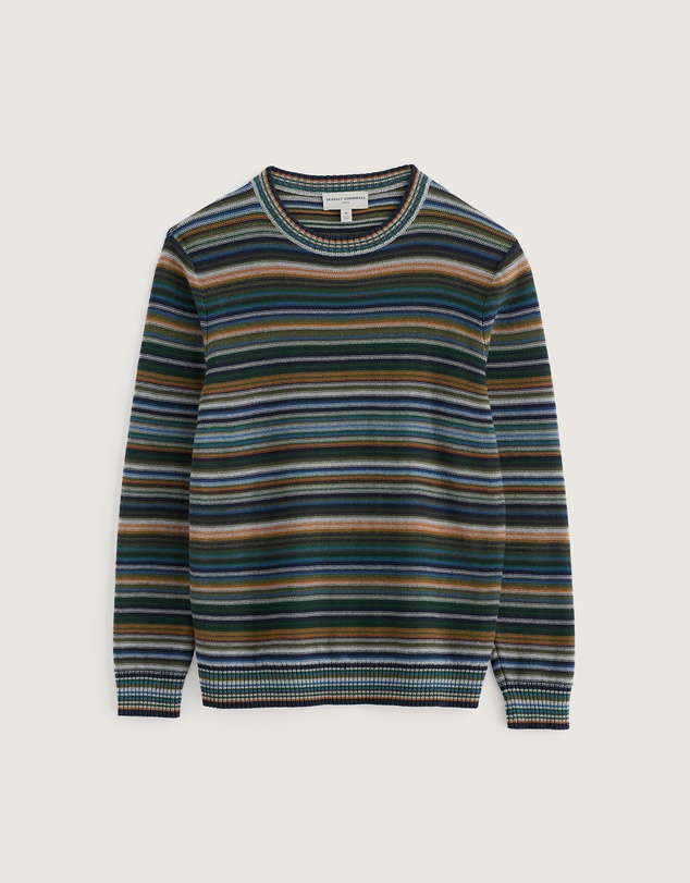 Seasalt - Seasalt Cornwall Multi Trenale Organic Cotton Striped Jumper