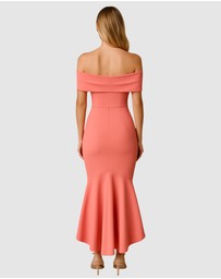 Romance by Honey and Beau - Rome Off Shoulder Maxi