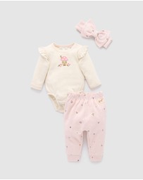 Purebaby - 3 Piece Gift Set -Kids-Babies