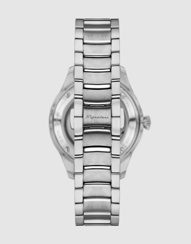 Fossil - Signature CS-1 Silver Tone Analogue Watch