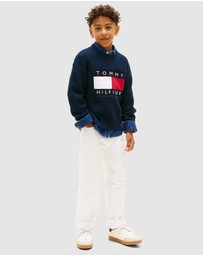 Tommy Hilfiger - Heritage Flag Chunky Knit Jumper - Kids