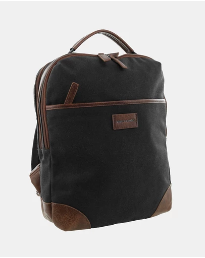 Pierre Cardin - Pierre Cardin Canvas Backpack