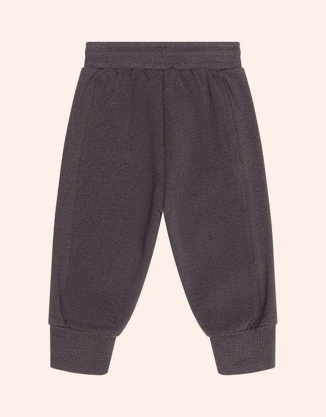 Huxbaby - Soft Black Moto Trackpants