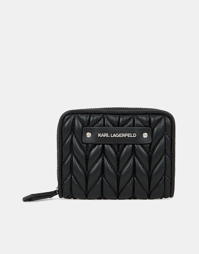 Karl Lagerfeld - K/Weave Small Zip Wallet