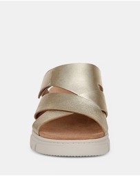 Vionic - Uptown Sunset Wedge - Gold
